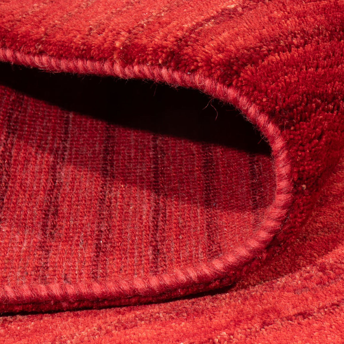 Gabbeh-tæppe - Persisk - 240 x 174 cm - rød