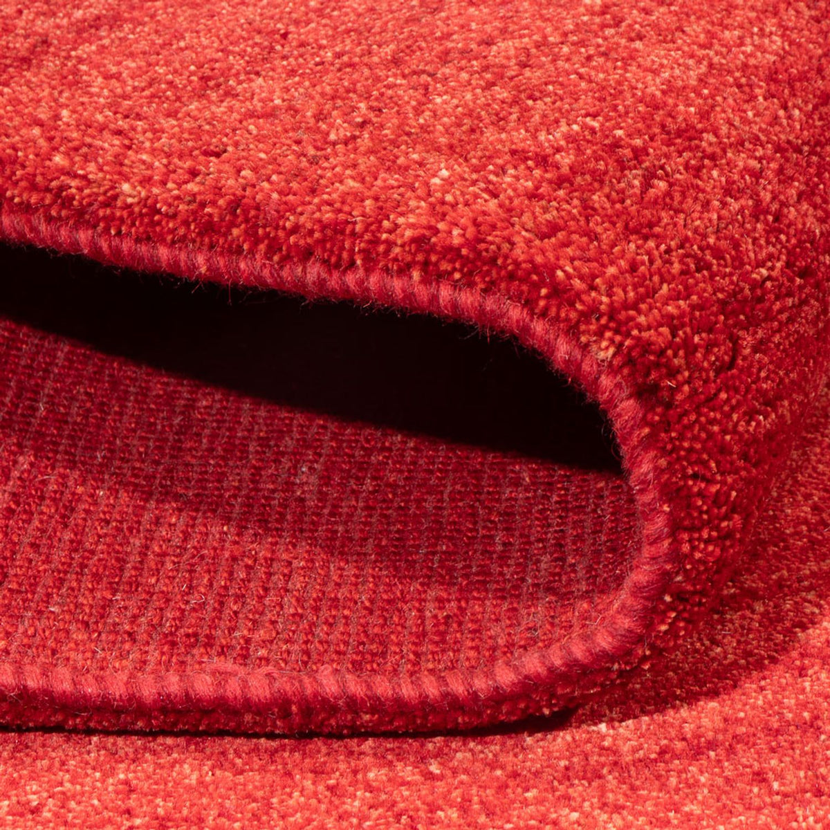 Gabbeh-tæppe - Persisk - 244 x 175 cm - rød