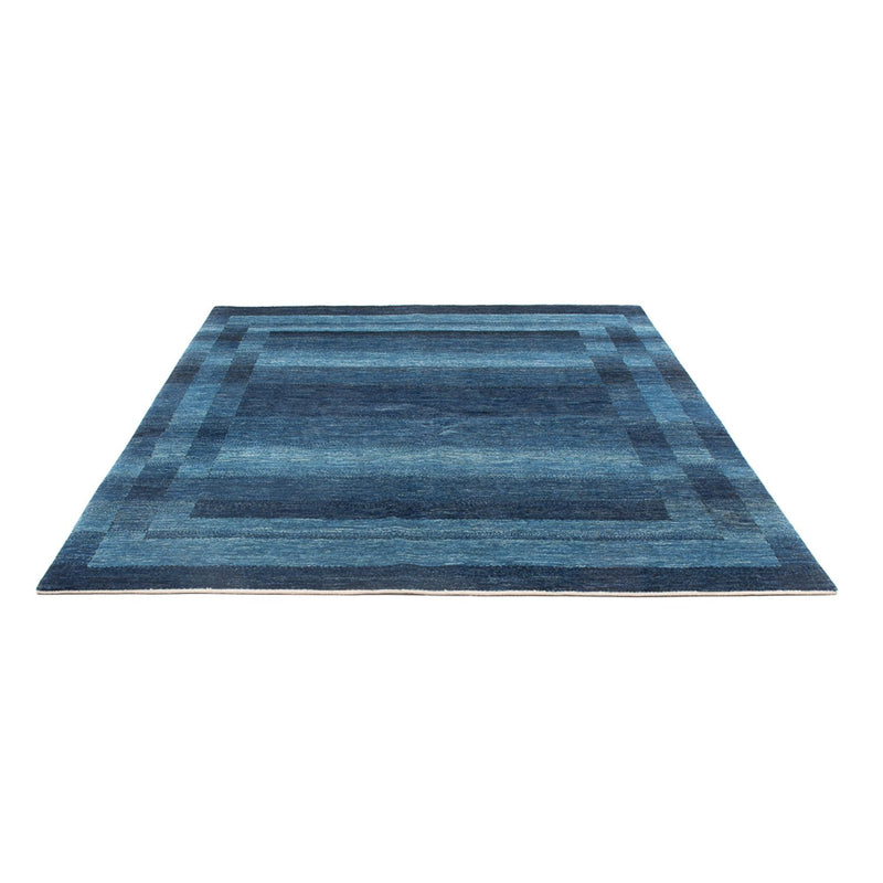 Gabbeh Tæppe - Loribaft Persisk - 225 x 186 cm - havblå