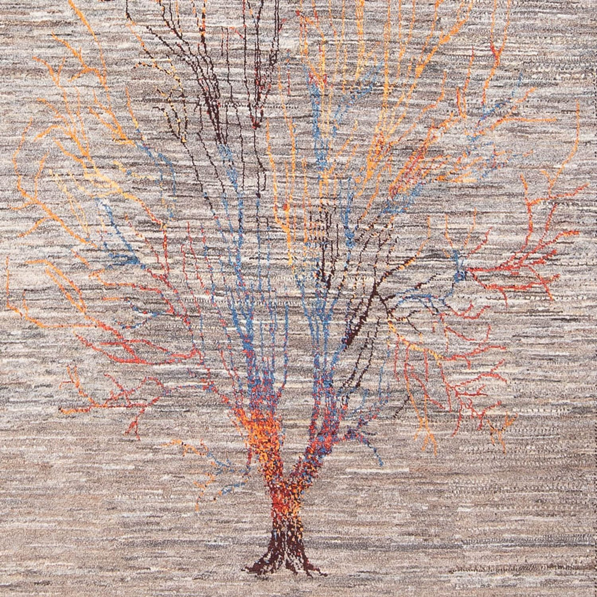 Gabbeh Tæppe - Loribaft Persisk - 306 x 212 cm - flerfarvet