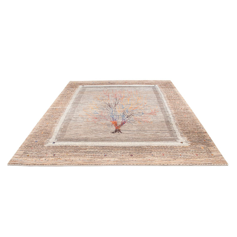 Gabbeh Tæppe - Loribaft Persisk - 306 x 212 cm - flerfarvet