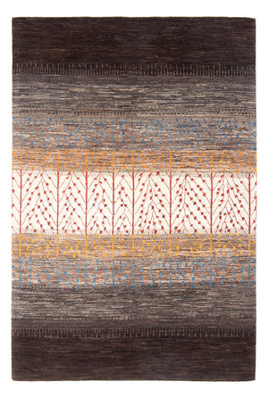 Gabbeh Tæppe - Loribaft Persisk - 218 x 154 cm - flerfarvet