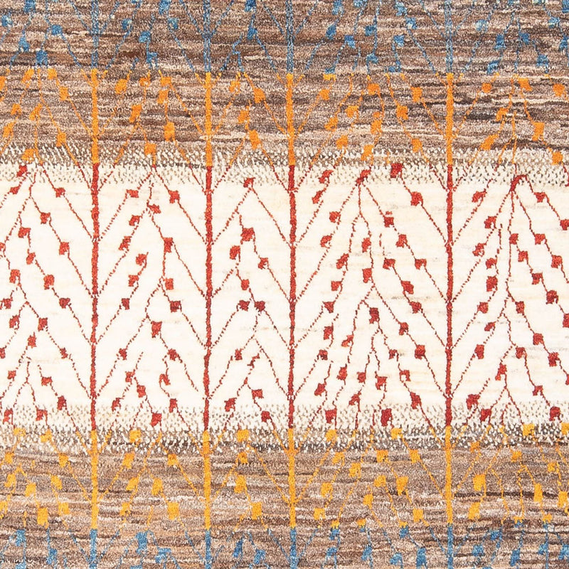 Gabbeh Tæppe - Loribaft Persisk - 218 x 154 cm - flerfarvet
