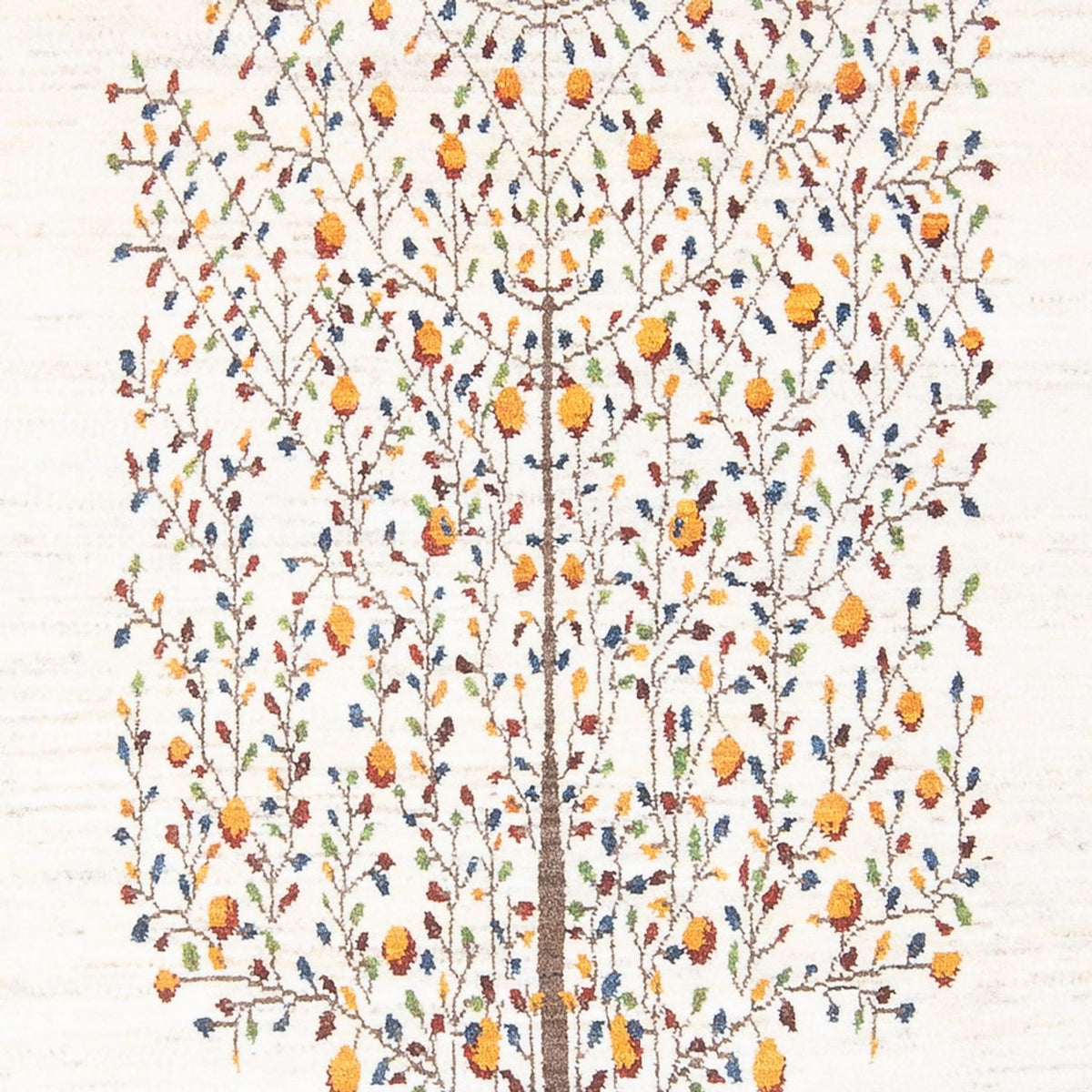 Gabbeh Tæppe - Loribaft Persisk - 206 x 148 cm - flerfarvet