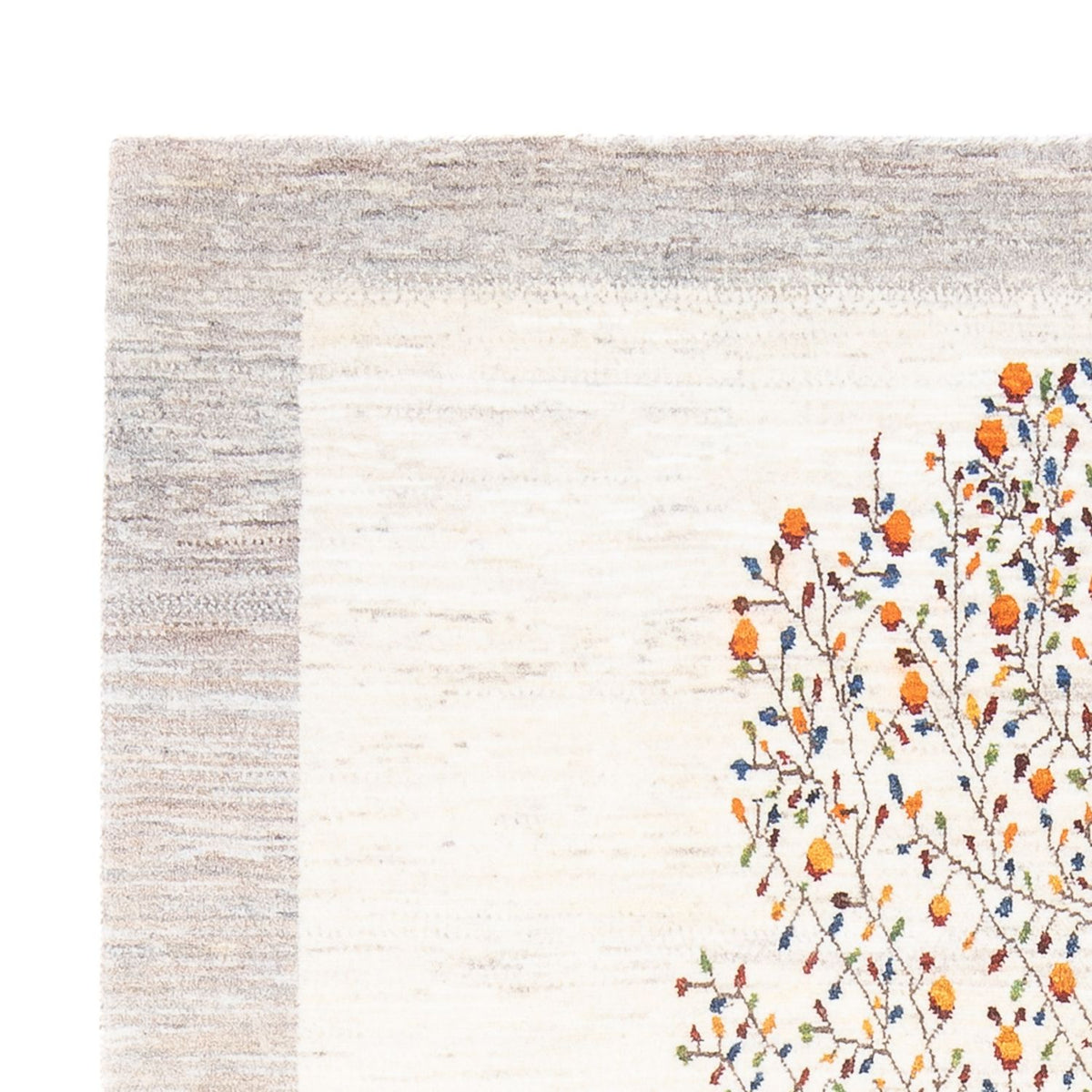 Gabbeh Tæppe - Loribaft Persisk - 206 x 148 cm - flerfarvet