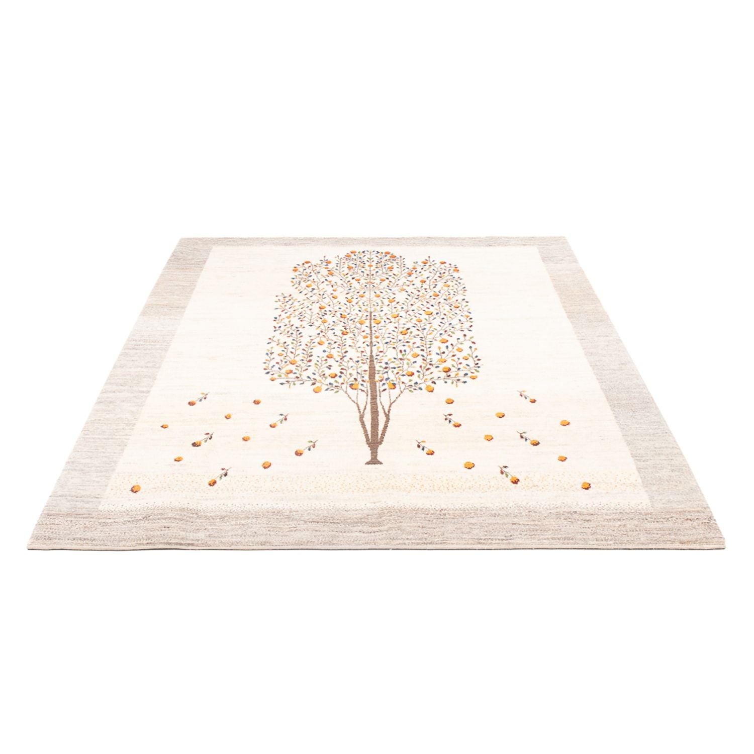 Gabbeh Tæppe - Loribaft Persisk - 206 x 148 cm - flerfarvet