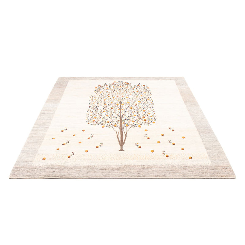 Gabbeh Tæppe - Loribaft Persisk - 206 x 148 cm - flerfarvet