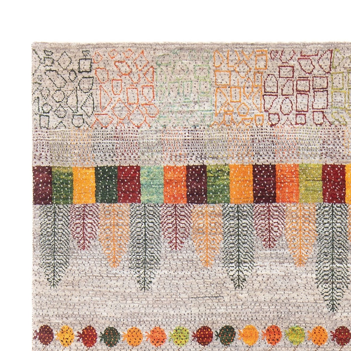 Loribaft Tæppe 152x215cm - Perserteppich Wollteppich