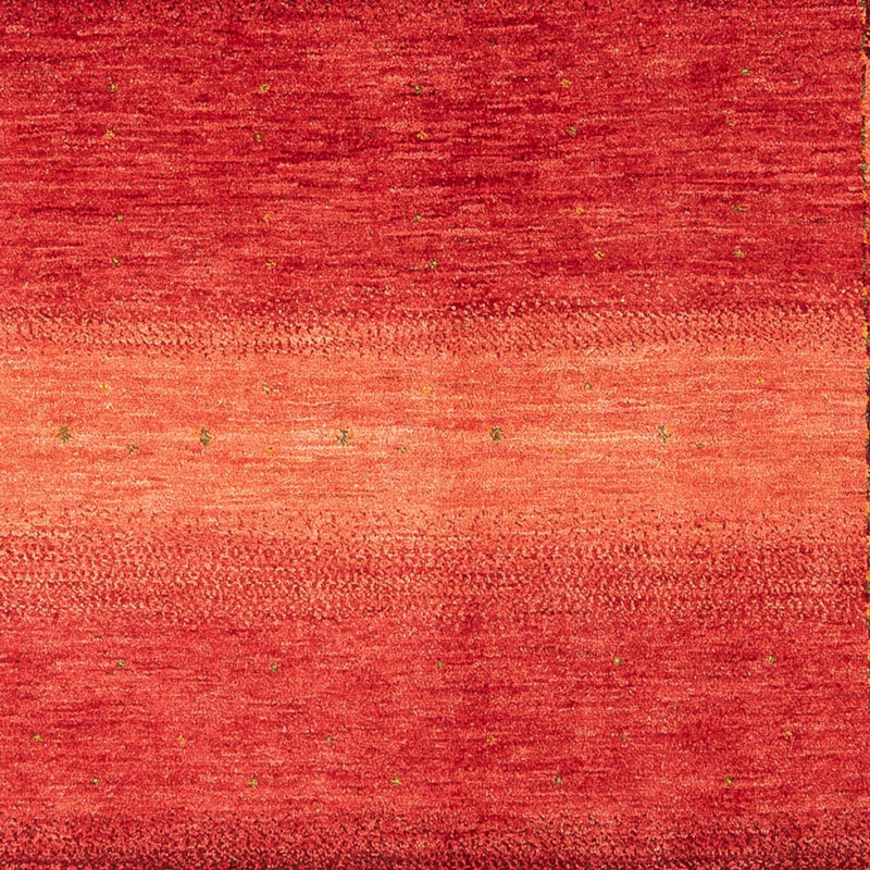 Gabbeh Tæppe - Loribaft Persisk - 208 x 157 cm - lysrød