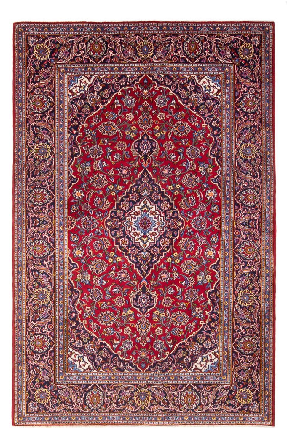 Persisk tæppe - Keshan - 300 x 200 cm - rød