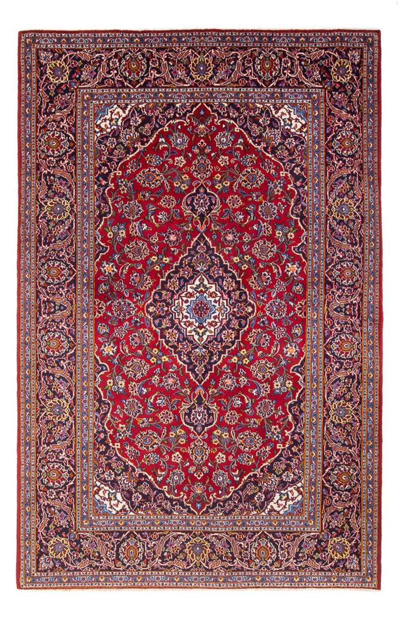 Persisk tæppe - Keshan - 300 x 200 cm - rød