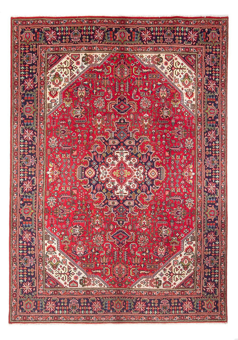 Persisk tæppe - Tabriz - 285 x 197 cm - rød