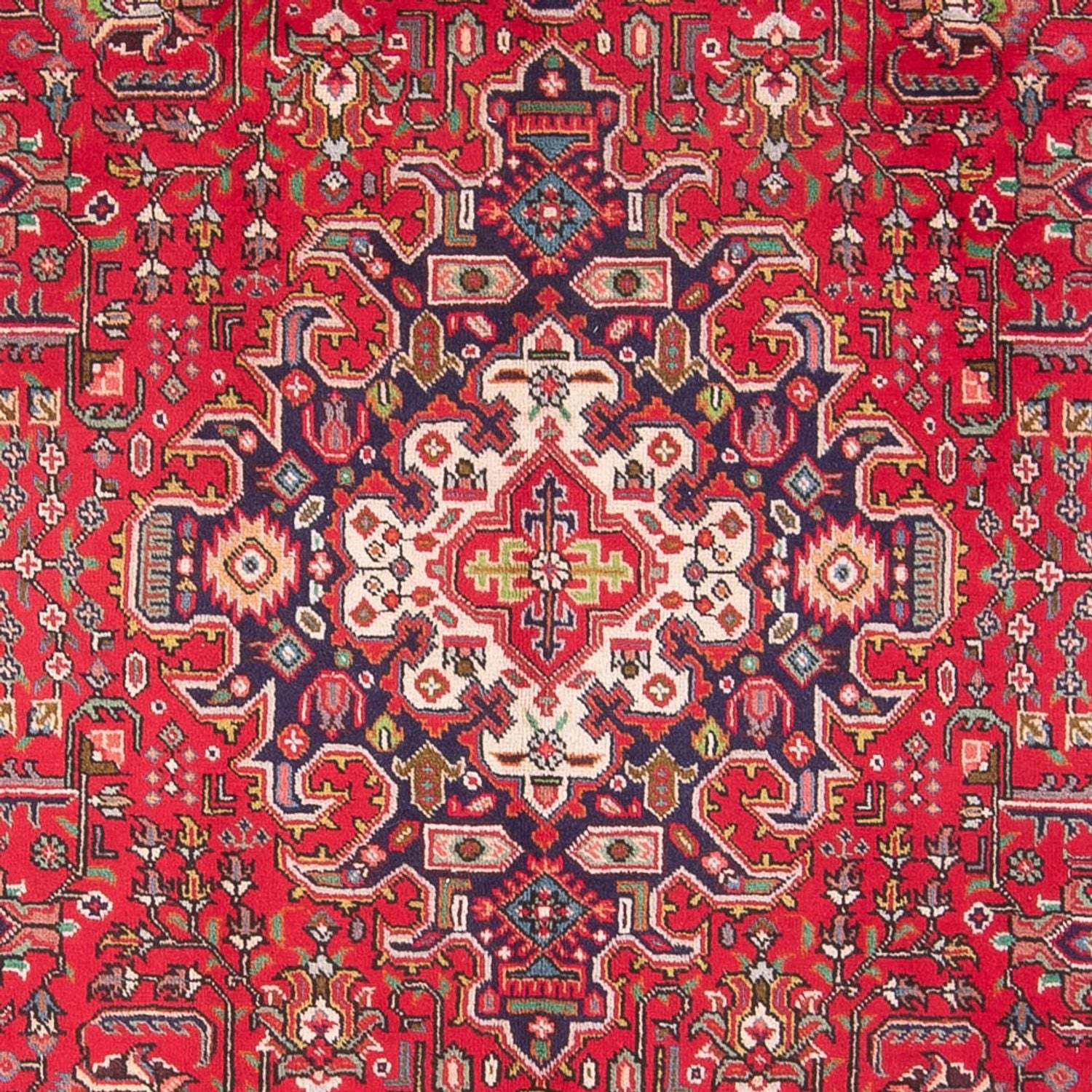 Persisk tæppe - Tabriz - 285 x 197 cm - rød