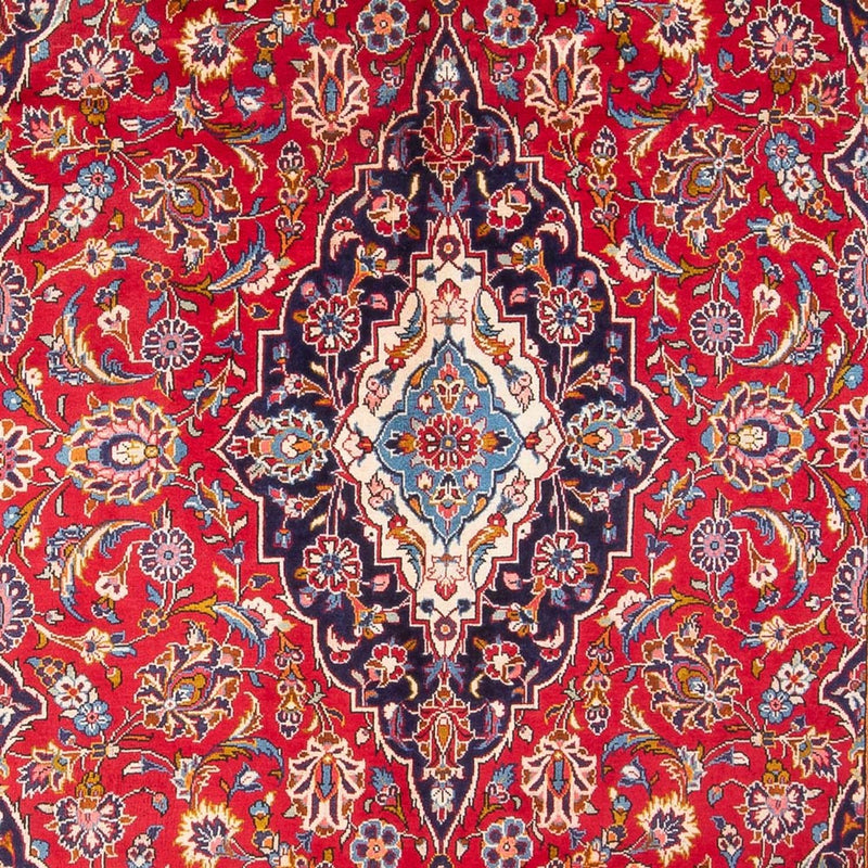 Persisk tæppe - Keshan - 300 x 200 cm - rød