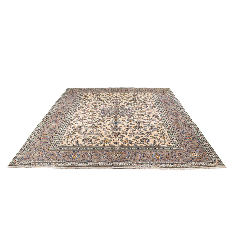 Persisk tæppe - Keshan - 298 x 208 cm - creme