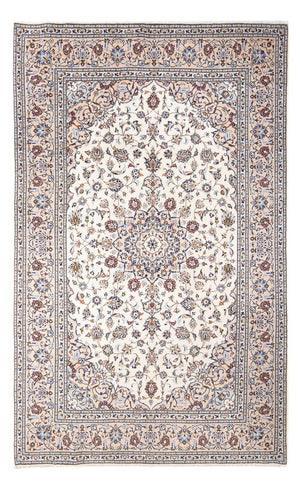 Persisk tæppe - Keshan - 302 x 199 cm - creme