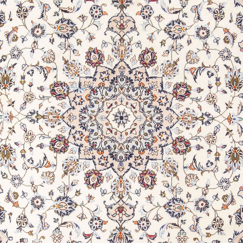 Persisk tæppe - Keshan - 302 x 199 cm - creme