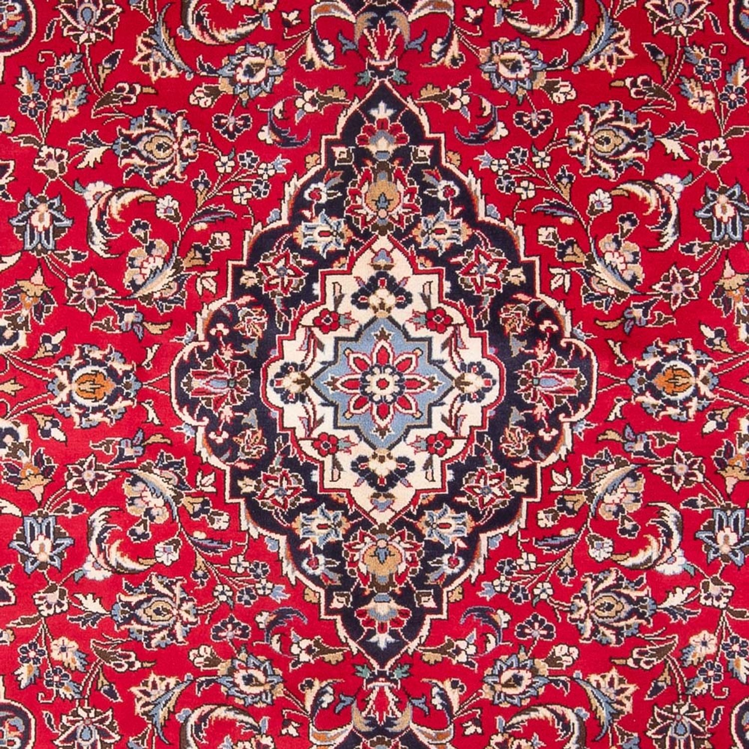 Persisk tæppe - Keshan - 300 x 205 cm - rød