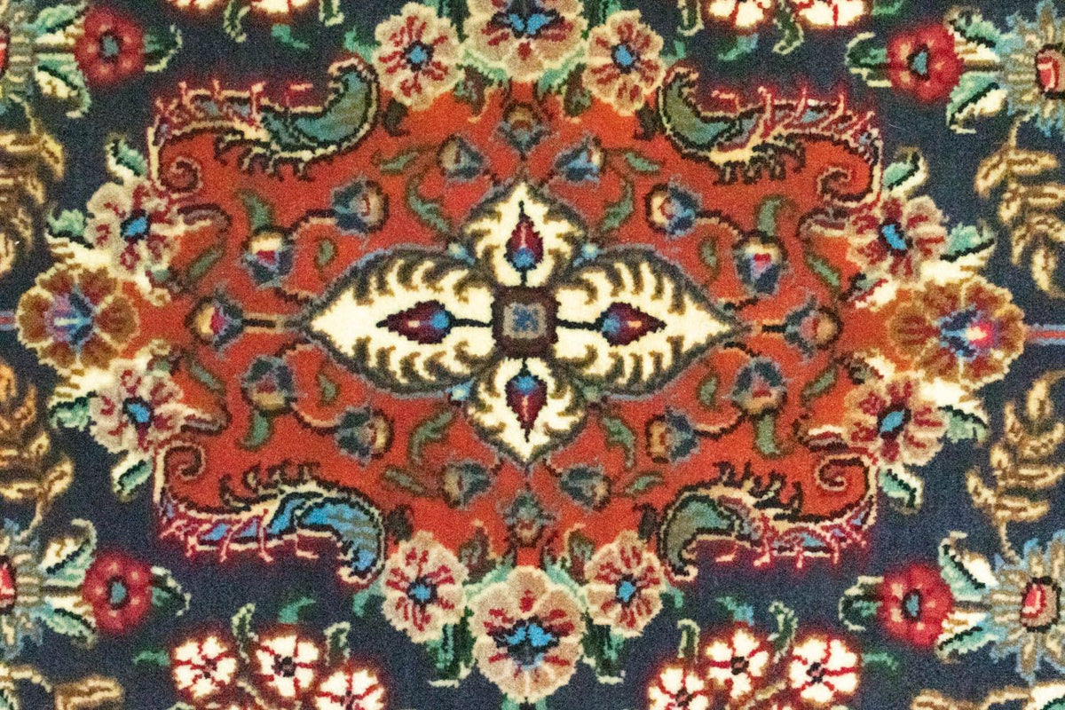 Løber Persisk tæppe - Ghom - 159 x 49 cm - blå