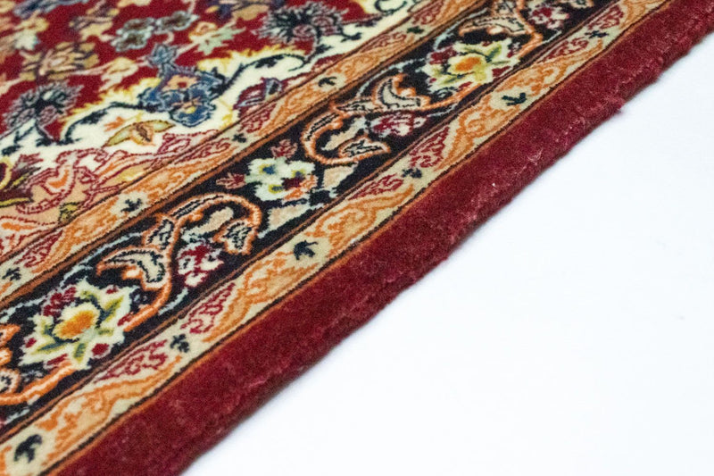 Persisk tæppe - Isfahan - Premium - 99 x 71 cm - rød