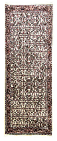 Løber Persisk tæppe - Bijar - 254 x 94 cm - beige