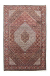 Bidjar Tæppe 205x307cm - Persisk tæppe - Rektangulær / Rød / 205 x 307 cm Rektangulær