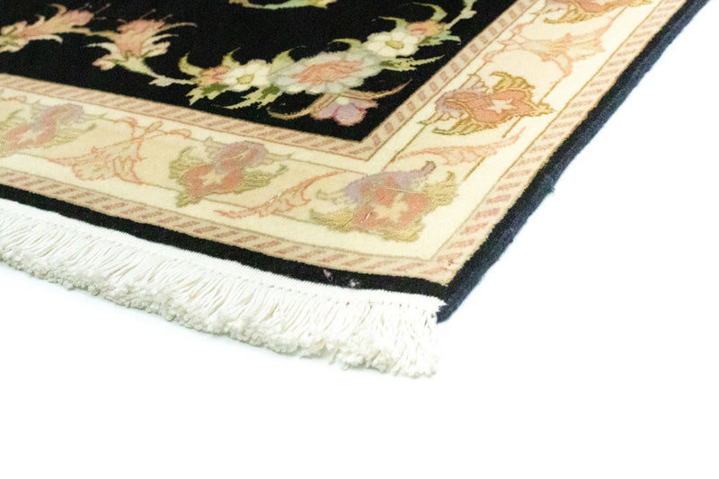Løber Persisk tæppe - Tabriz - Royal - 191 x 72 cm - sort