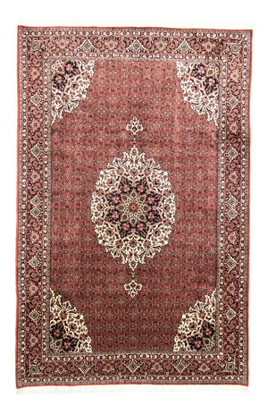 Persisk tæppe - Bijar - 313 x 205 cm - rød