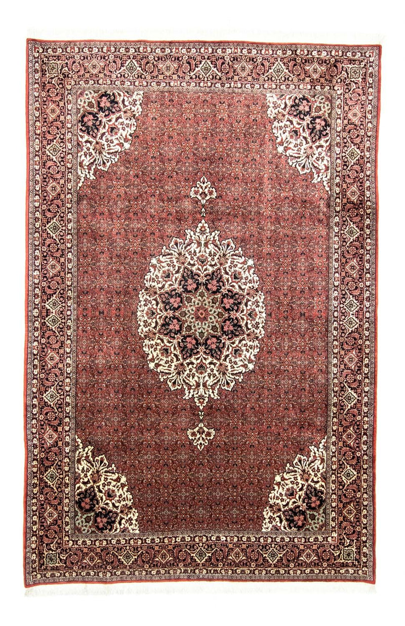 Persisk tæppe - Bijar - 313 x 205 cm - rød
