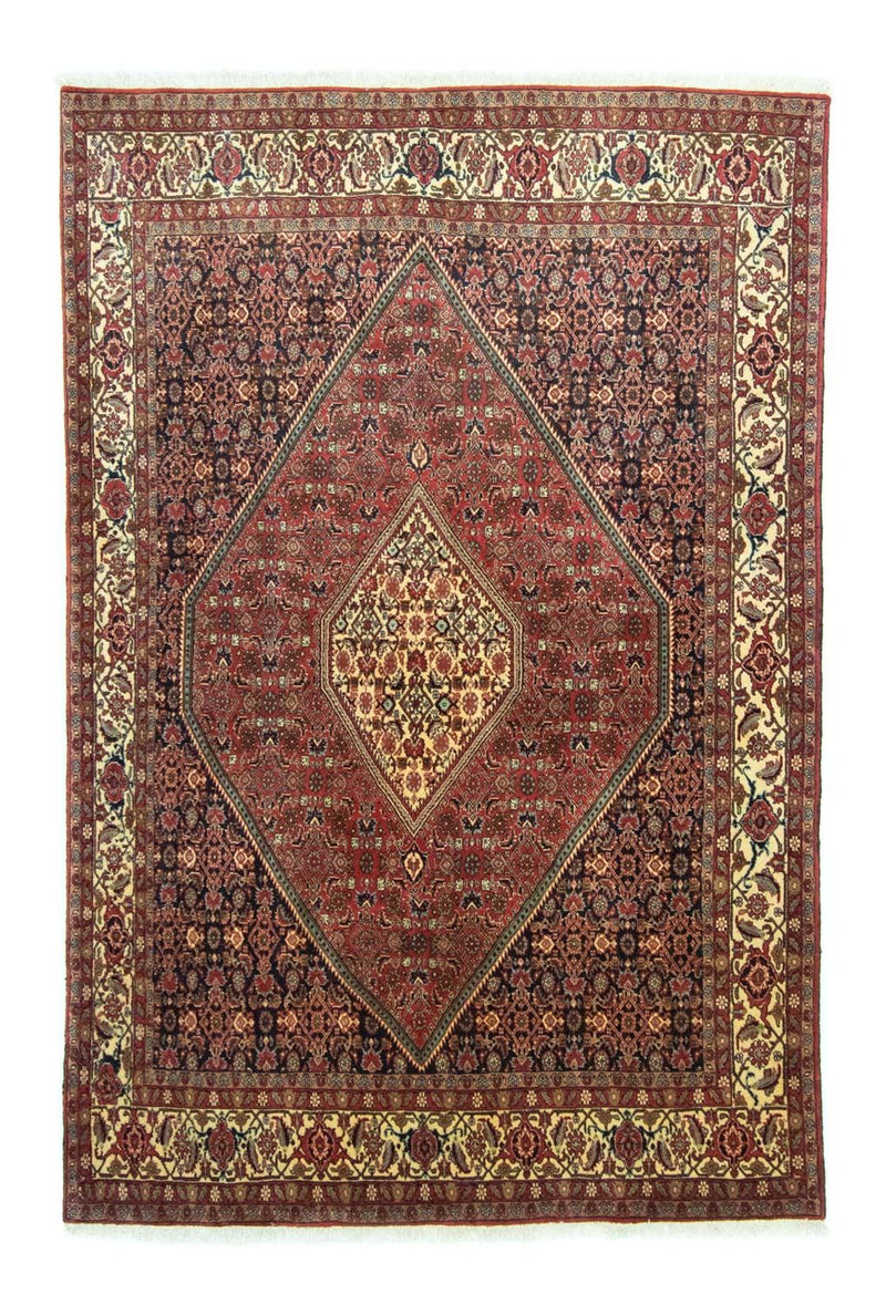 Persisk tæppe - Bijar - 257 x 176 cm - blå