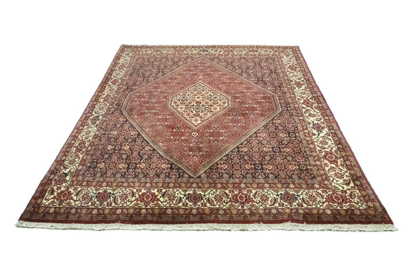 Persisk tæppe - Bijar - 257 x 176 cm - blå