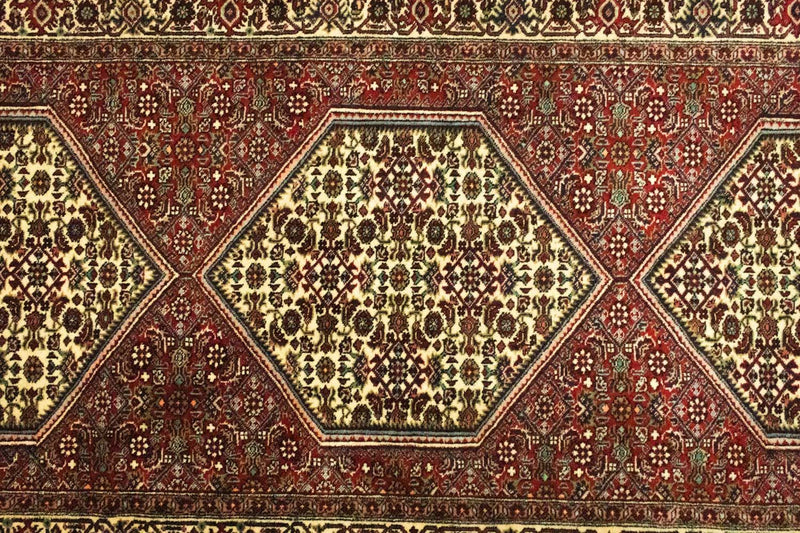 Løber Persisk tæppe - Bijar - 200 x 89 cm - rød