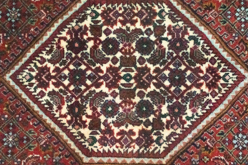 Løber Persisk tæppe - Bijar - 185 x 64 cm - rød
