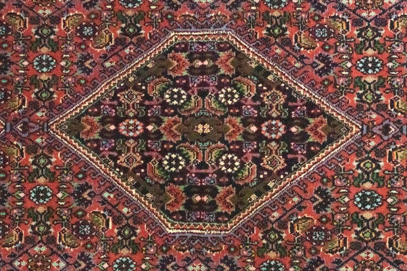 Løber Persisk tæppe - Bijar - 165 x 62 cm - rød
