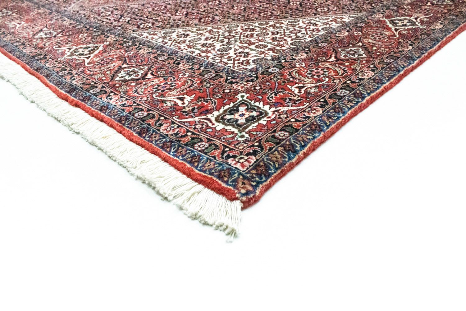Persisk tæppe - Bijar - 300 x 200 cm - rød