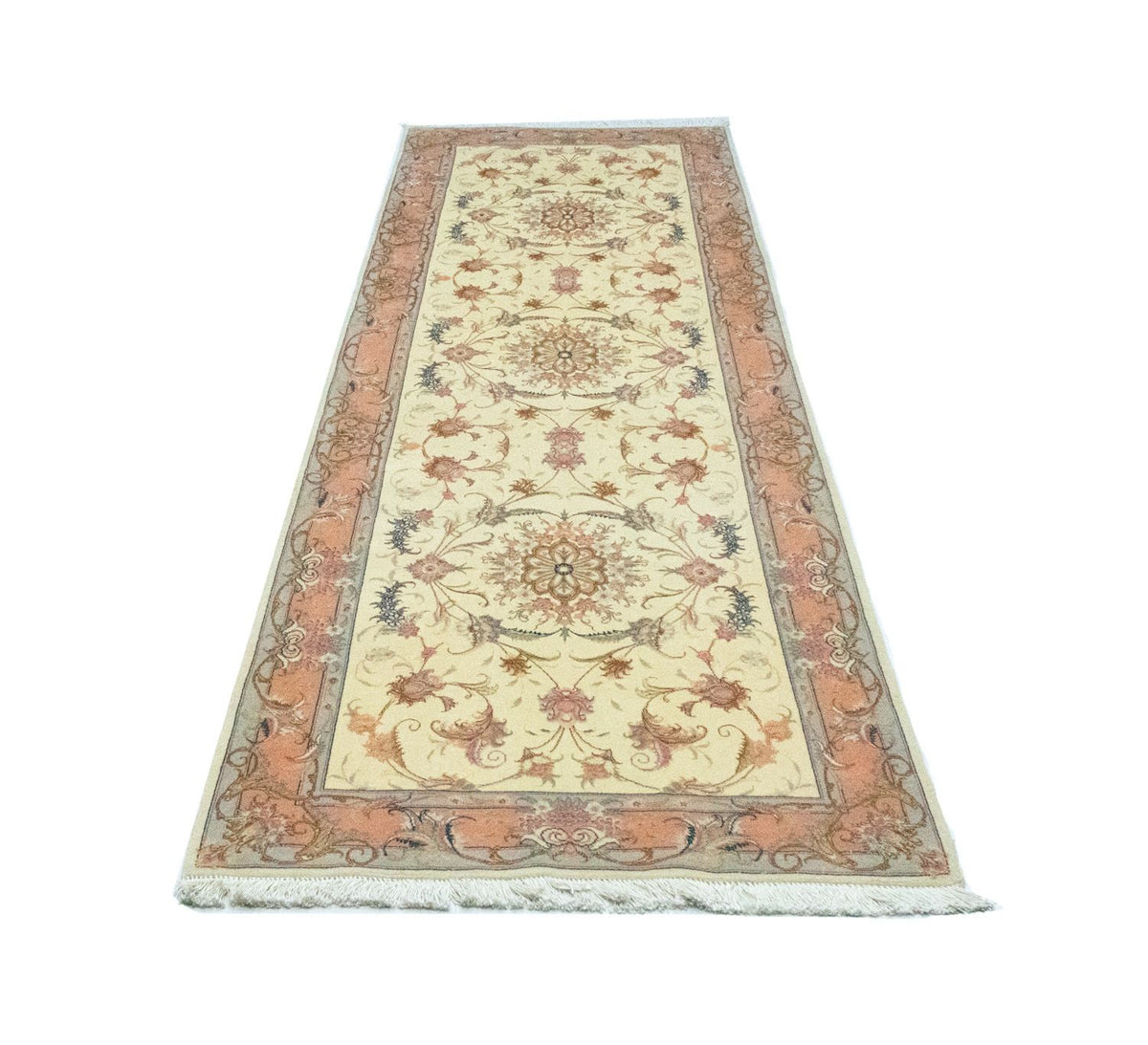 Løber Persisk tæppe - Bijar - 294 x 87 cm - beige