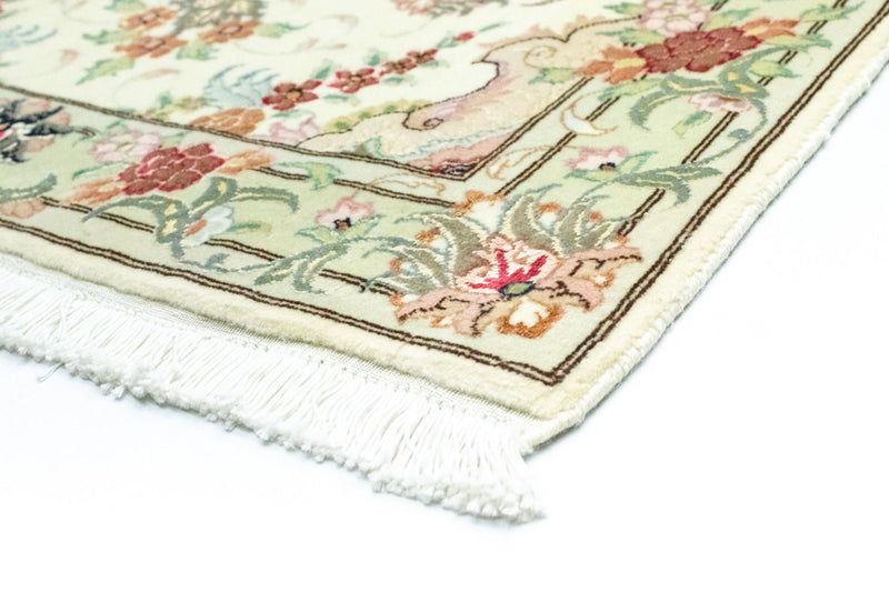 Løber Persisk tæppe - Tabriz - 303 x 83 cm - beige