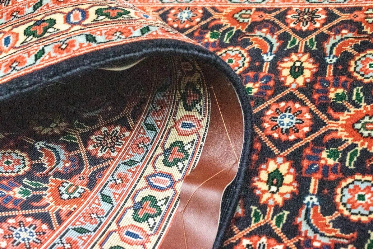 Løber Persisk tæppe - Bijar - 300 x 75 cm - blå