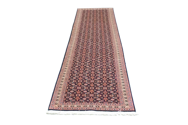 Løber Persisk tæppe - Tabriz - Royal - 297 x 72 cm - blå