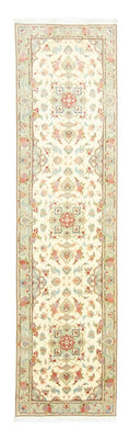 Løber Persisk tæppe - Tabriz - Royal - 338 x 89 cm - beige
