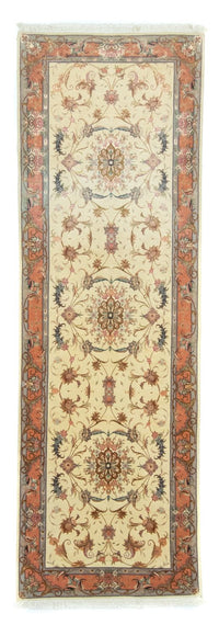 Løber Persisk tæppe - Tabriz - 294 x 83 cm - beige