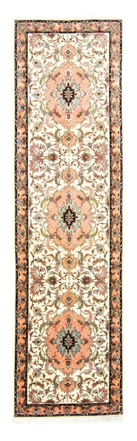 Løber Persisk tæppe - Tabriz - 322 x 87 cm - beige