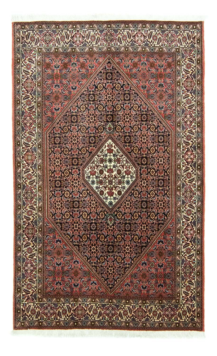 Persisk tæppe - Bijar - 226 x 142 cm - blå