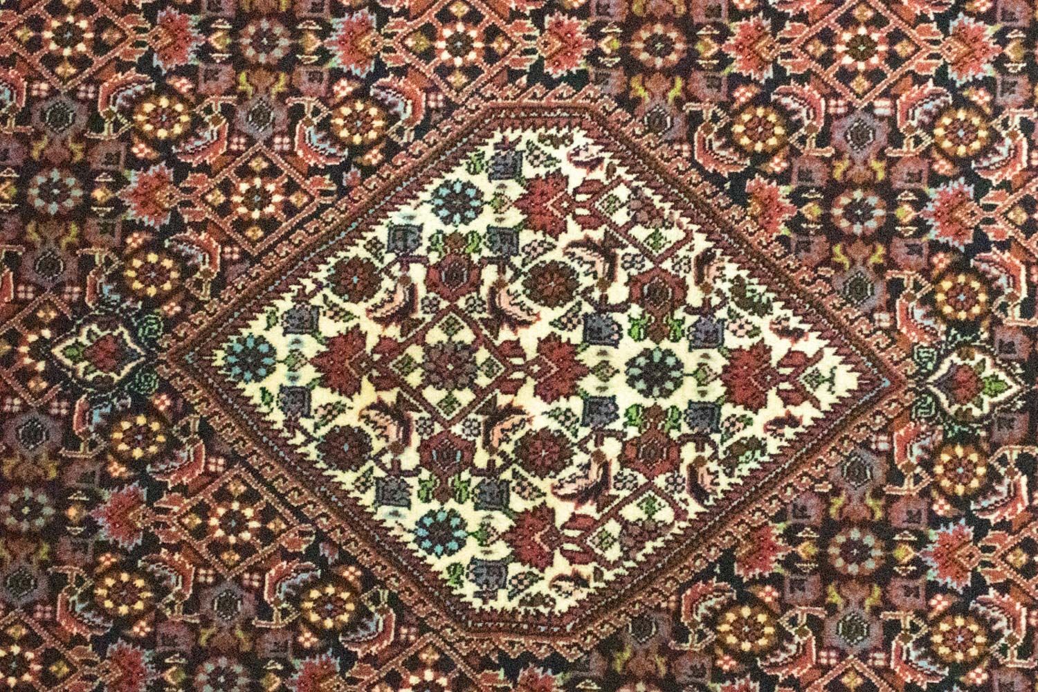 Persisk tæppe - Bijar - 226 x 142 cm - blå