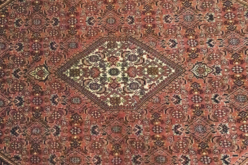 Persisk tæppe - Bijar - 230 x 137 cm - rød