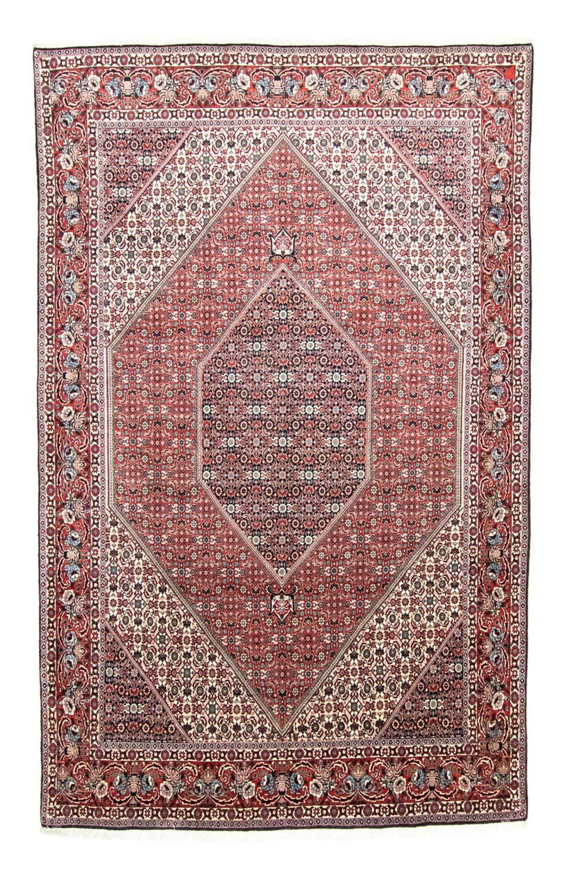 Persisk tæppe - Bijar - 308 x 200 cm - rød