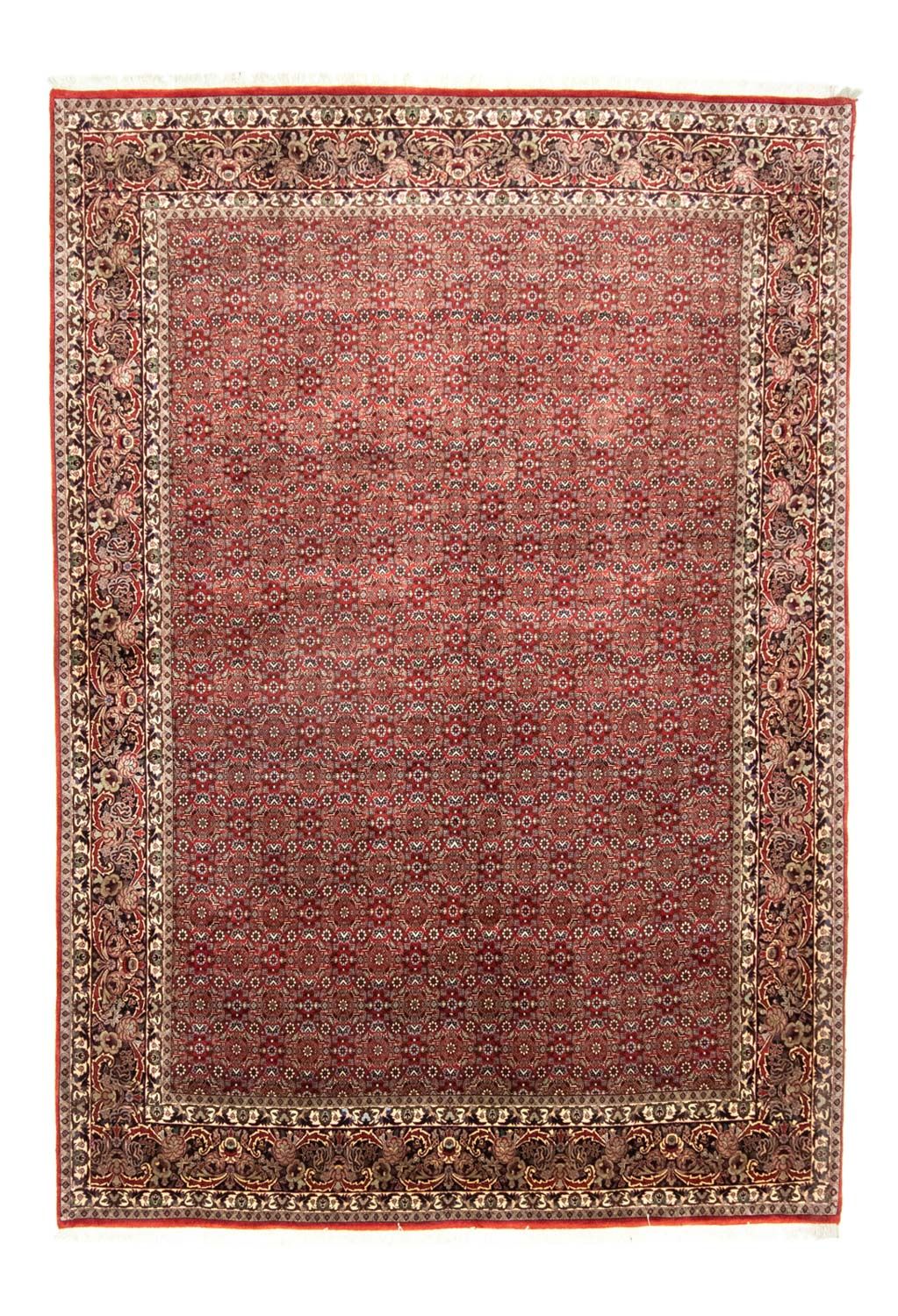 Persisk tæppe - Bijar - 300 x 211 cm - rød
