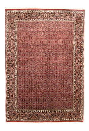 Persisk tæppe - Bijar - 300 x 211 cm - rød