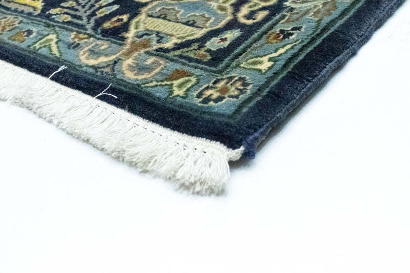 Persisk tæppe - Tabriz - 222 x 140 cm - blå