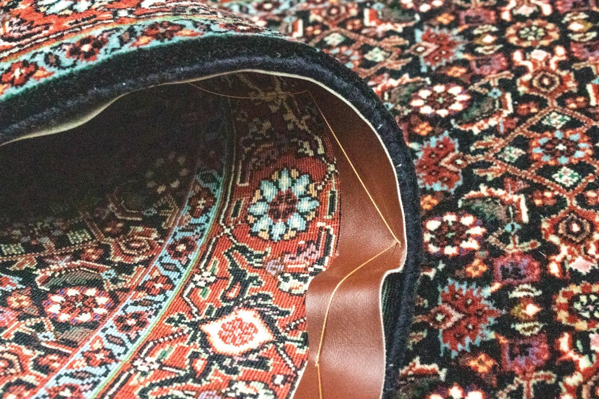 Løber Persisk tæppe - Bijar - 298 x 84 cm - blå